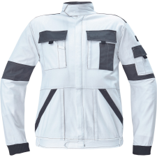 Cerva Max Summer Pamut Munka Kabát Fehér/Szürke - 52 munkaruha