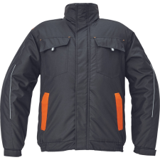 Cerva Max Vivo Pilot Téli Munkásdzseki Fekete/Narancssárga - 4XL munkaruha