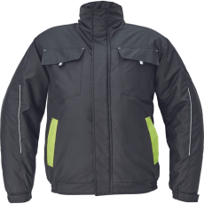 Cerva Max Vivo Pilot Téli Munkásdzseki Fekete/Sárga - 4XL