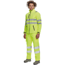 Cerva Murcia Láthatósági Softshell Kabát HV Sárga - XL láthatósági ruházat