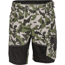 Cerva Neurum Terepmintás Rövidnadrág Olajzöld - 62 munkaruha