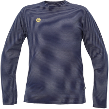 Cerva NOYO ESD LS póló navy M munkaruha