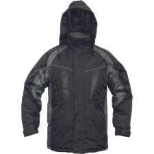 Cerva Nyala munkavédelmi kabát fekete színben munkaruha