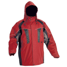 Cerva Nyala Vízhatlan Kabát Piros - 5XL