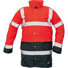 Cerva SEFTON bélelt HiVis kabát narancs