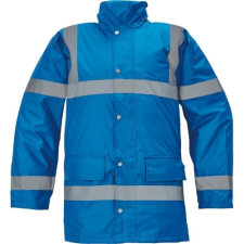 Cerva SEFTON bélelt HiVis kabát (royal kék, M) munkaruha