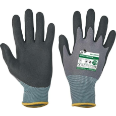 Cerva Védőkesztyű, Nyroca Maxim, nylon / lycra, mikropórusos nitrillel bevonva, 9 / L méret