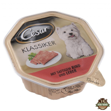 Cesar Alutálca Marha-Máj 150g kutyaeledel