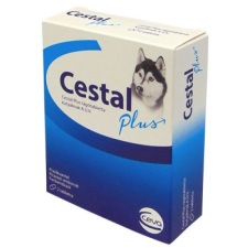 Cestal Plus féreghajtó tabletta kutyáknak 2db/doboz élősködő elleni készítmény kutyáknak