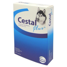 Cestal Plus féreghajtó tabletta kutyáknak 8db/doboz élősködő elleni készítmény kutyáknak