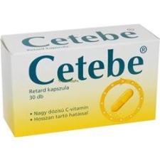  CETEBE 500MG RETARD KEMENY KAPSZULA 30X vitamin és táplálékkiegészítő