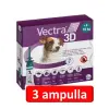 CEVA Vectra 3D XS Spot-On - 3db ampulla 4 - 10 kg-os kutyáknak