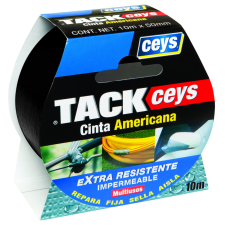 Ceys RAGASZTÓSZALAG TACKEYS 10M X 50 MM FEKETE CEYS ragasztószalag és takarófólia