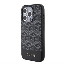 Cg mobile GUESS 4G G CUBE szilikon telefonvédő (műanyag hátlap, MagSafe) FEKETE tok és táska