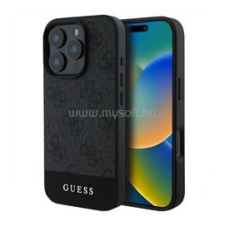 Cg mobile GUESS 4G STRIPE műanyag telefonvédő (textil hátlap) SÖTÉTSZÜRKE (GUHCP16XG4GLGR) tok és táska