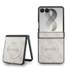 Cg mobile Guess PU Leather 4G Samsung Galaxy Z Flip 8 hátlap tok, MagSafe, rózsaszín
