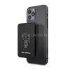 Cg mobile KARL LAGERFELD IKONIK vésztöltő Type-C aljzat (3000mAh, 5W, wireless, MagSafe, LED jelzés) FEKETE (KLPBMSOIBK)