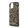 Cg mobile KARL LAGERFELD IML LEOPARD MAGSAFE szilikon telefonvédő (ütésállóság, kameravédő, MagSafe, leopárd minta) BARNA Apple iPhone 15 (KLHMP15SHDLEOICW) (KLHMP15SHDLEOICW)