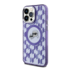Cg mobile KARL LAGERFELD IML MONOGRAM K&CH HEADS MAGSAFE szilikon telefonvédő (ütésállóság, kameravédő, MagSafe) LILA Apple iPhone 15 Pro Max (KLHMP15XHMCKMHU) (KLHMP15XHMCKMHU)