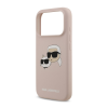 Cg mobile KARL LAGERFELD LIQUID SILICONE DOUBLE HEADS MAGSAFE szilikon telefonvédő (ütésállóság, MagSafe) RÓZSASZÍN Apple iPhone 17 Pro (KLHMP17LSKCHPPLP) (KLHMP17LSKCHPPLP)