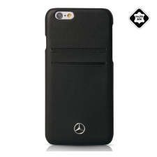 Cg mobile Mercedes-benz m&#369;anyag telefonvéd&#337; (valódi b&#337;r, kártyazseb) fekete mehcp6lplbk tok és táska