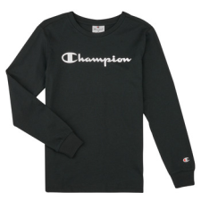 Champion Pulóverek CREWNECK SWEATSHIRT Fekete 14 / 16 ans gyerek pulóver, kardigán