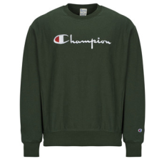 Champion Pulóverek CREWNECK SWEATSHIRT Zöld EU XL