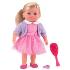  Charlotte kifesthető és fésülhető puha baba - 36 cm baba
