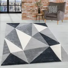 CHARLOTTE Modern szőnyeg Charlotte 0444 (Gray) 60x220cm Szürke lakástextília