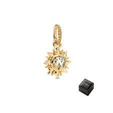 Charm kompatibilis a Pandora karkötővel, a Bright Sun modellel karkötő