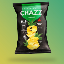  Chazz Cannabis Jalapeño ízű burgonyachips 90g előétel és snack