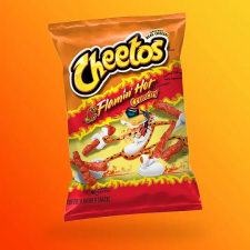  Cheetos Flamin Hot Crunchy csípős chips 226g előétel és snack