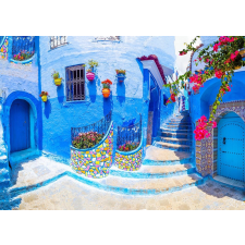 Chefchaouen utca - 1000 darabos puzzle puzzle, kirakós