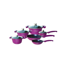 Cheffinger 10 részes tapadásmentes bevonatú edénykészlet Purple edény