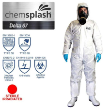 Chemsplash Delta 67 steril overál 5B/6B munkaruha
