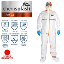 Chemsplash Pro +4 steril overál 4B/5B/6B munkaruha