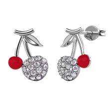 Cherry- ékszerdobozos Swarovski kristályos fülbevaló fülbevaló