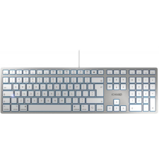Cherry KC 6000 Német fehér-ezüst billentyűzet