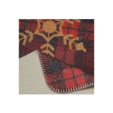  Cherry kockás karácsonyi takaró Piros 200x220 cm lakástextília