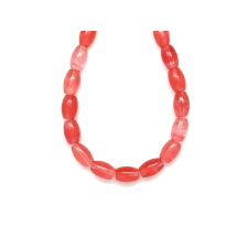  Cherry kvarc üveg hordó 8x12mm medál
