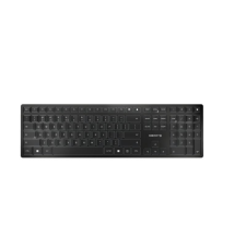 Cherry KW 9100 SLIM svájci billentyűzet fekete (JK-9100CH-2) (JK-9100CH-2) billentyűzet