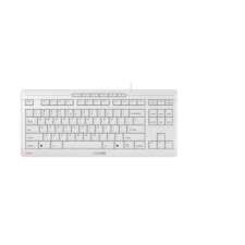 Cherry STREAM TKL német billentyűzet világosszürke (JK-8600DE-0) (JK-8600DE-0) - Billentyűzet billentyűzet