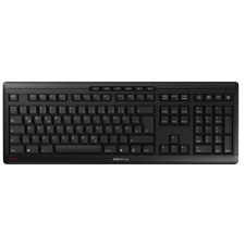 Cherry Stream Wireless EU Angol fekete billentyűzet