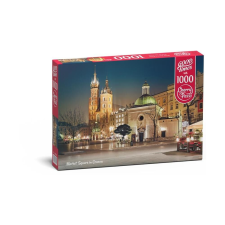 CherryPazzi 1000 db-os puzzle - Market Square in Cracow (30004) puzzle, kirakós