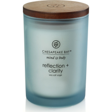 Chesapeake Bay Candle Reflection + Clarity Sea Salt Sage Közepes Üveggyertya (5038581114286) gyertya