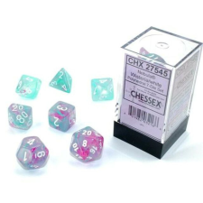 Chessex 7 kocka készlet – Wisteria/White Luminary társasjáték