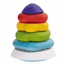 Chicco 2 In 1 Ring Tower toronyépítő kreatív és készségfejlesztő