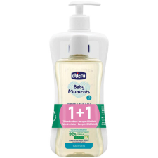 Chicco Baby Moments 500 ml + sampon Baby Moments 200 ml testápoló