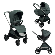 Chicco BELLAGIO Trio babakocsi önműködő záródással 22 kg-ig - Fir Tree babakocsi