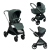 Chicco BELLAGIO Trio babakocsi önműködő záródással 22 kg-ig - Fir Tree